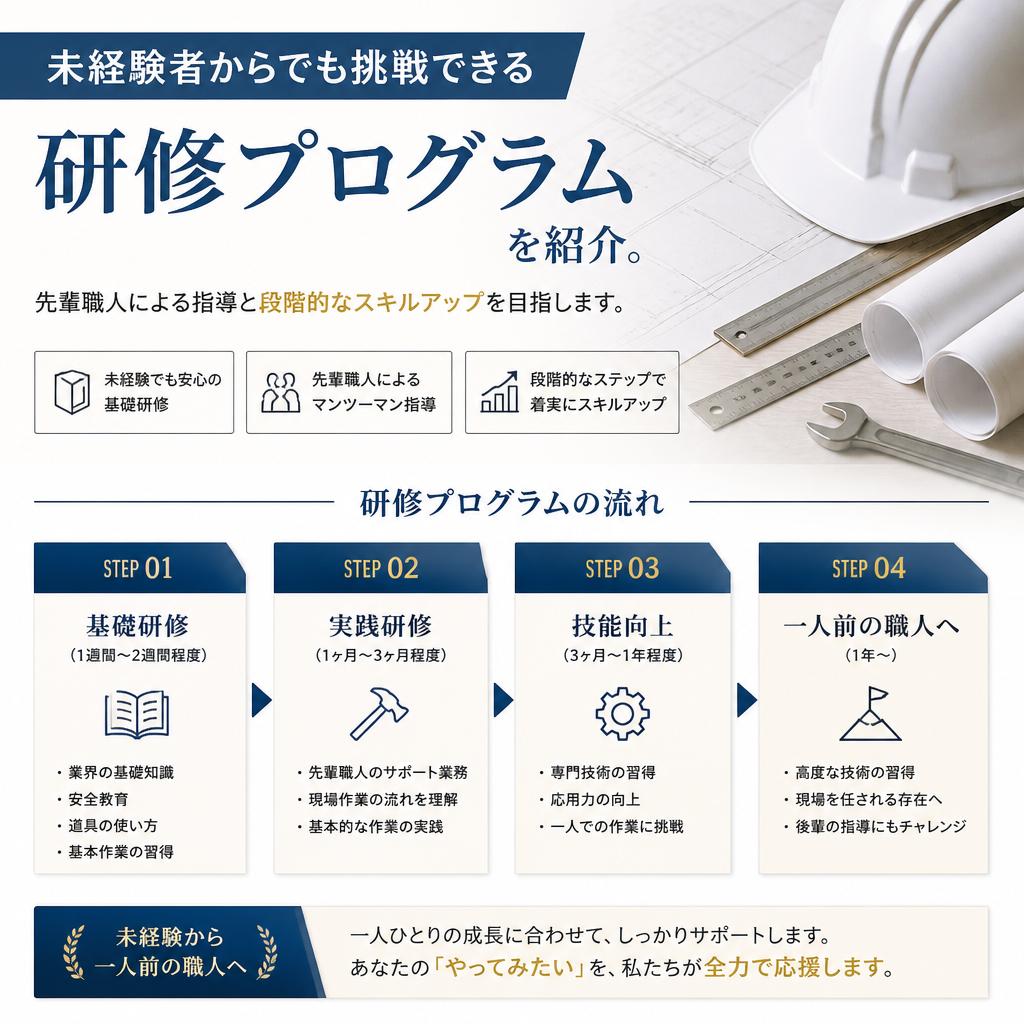 一流の職長を育成する研修プログラム
