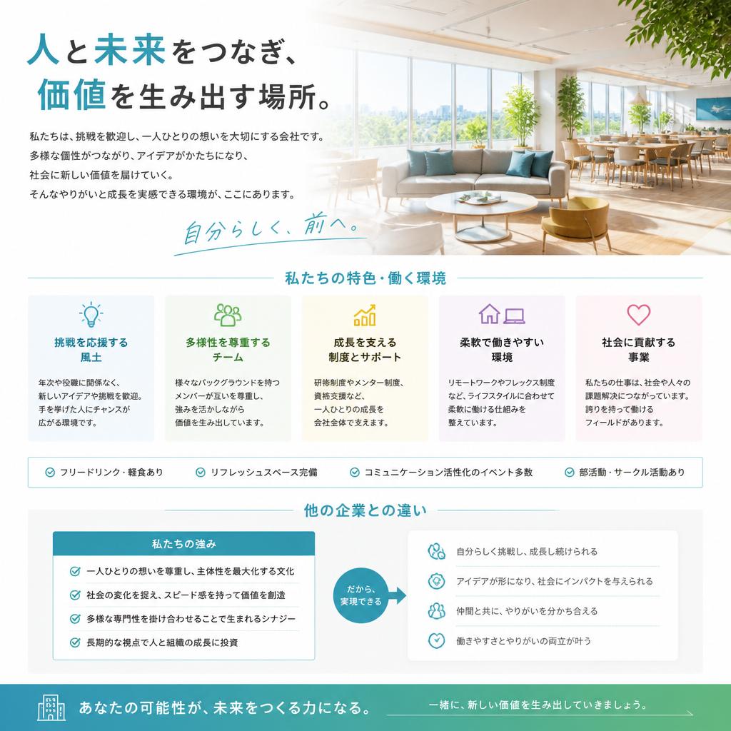 2. 株式会社渡辺工業の魅力