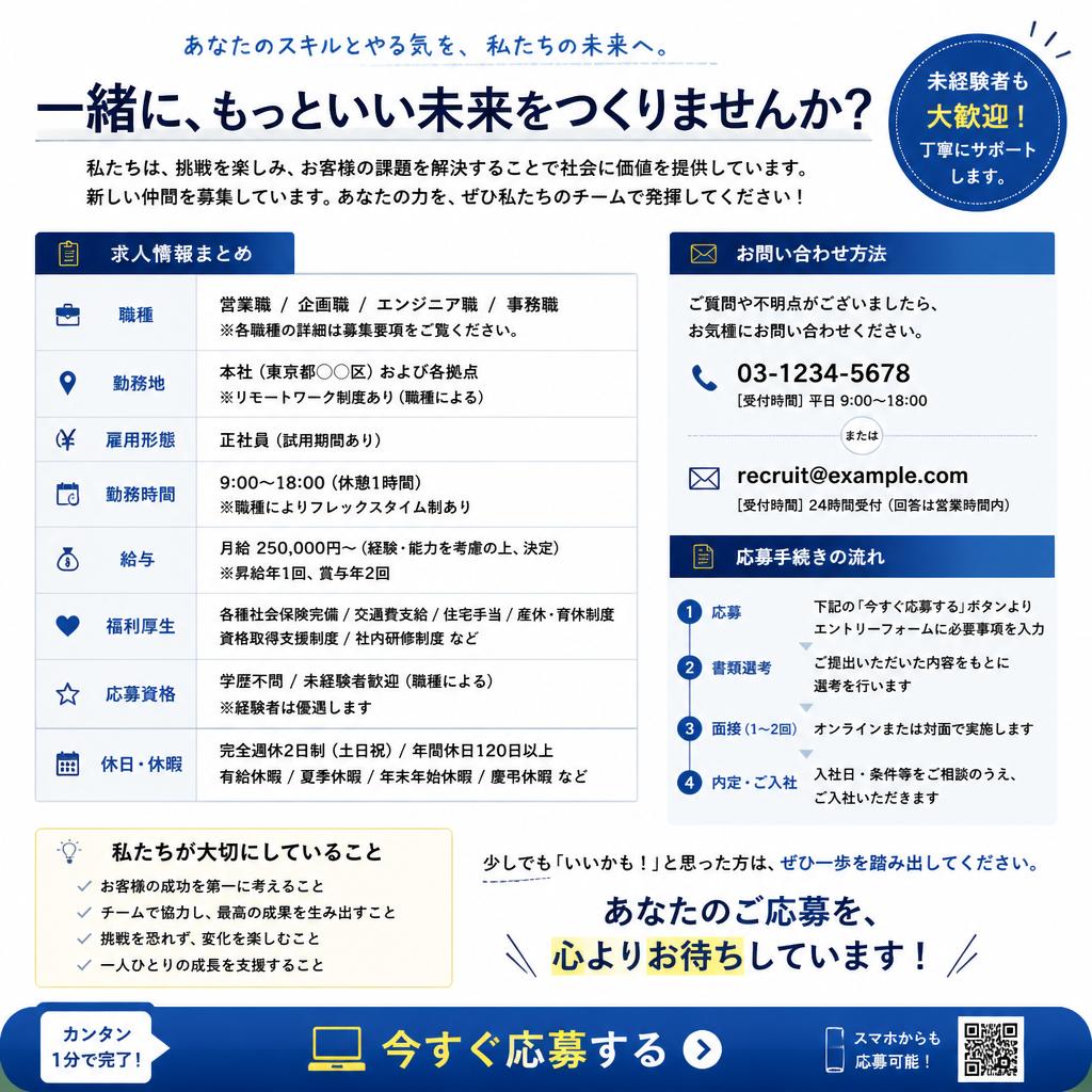7. 今すぐ応募しよう！