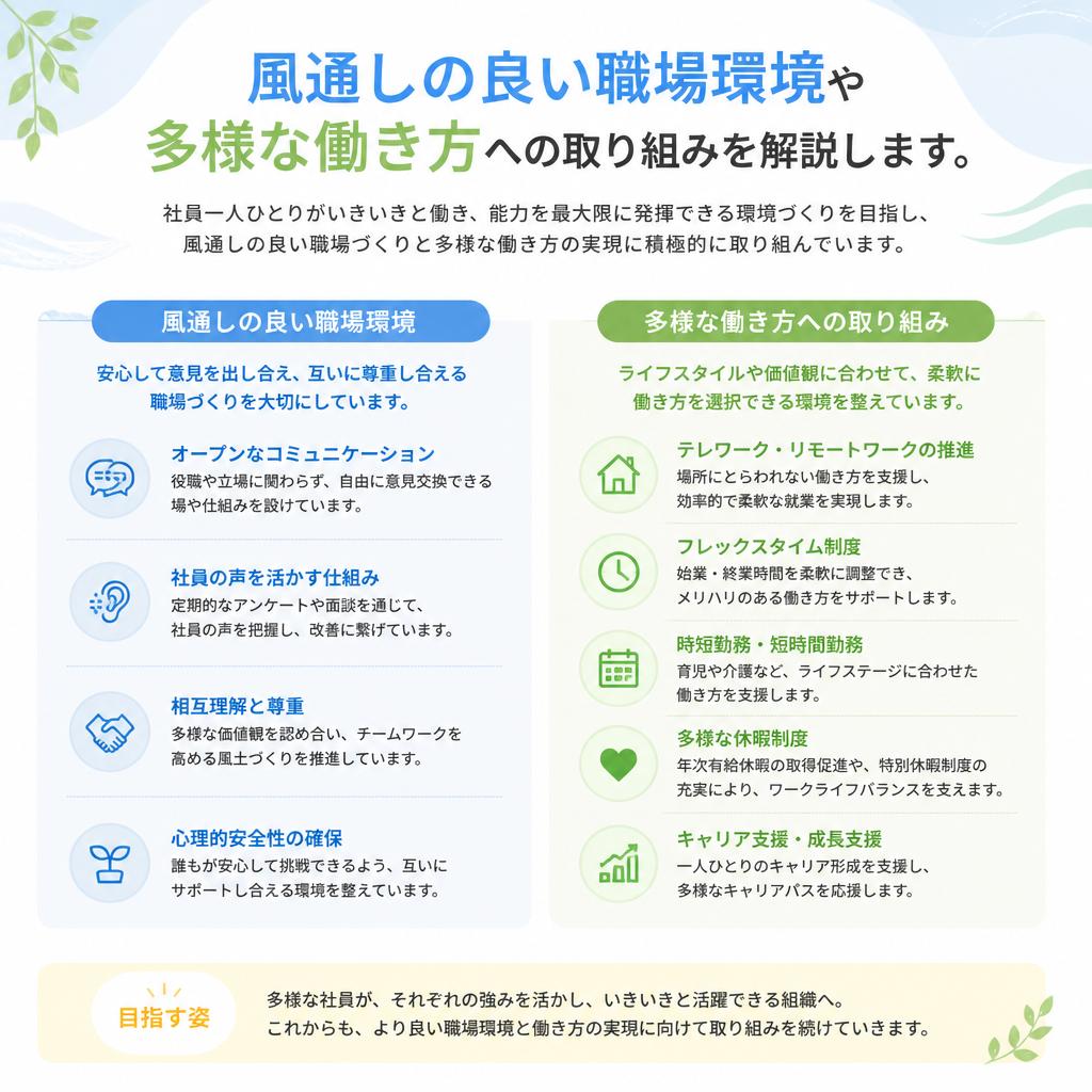 5. 職場環境と働き方