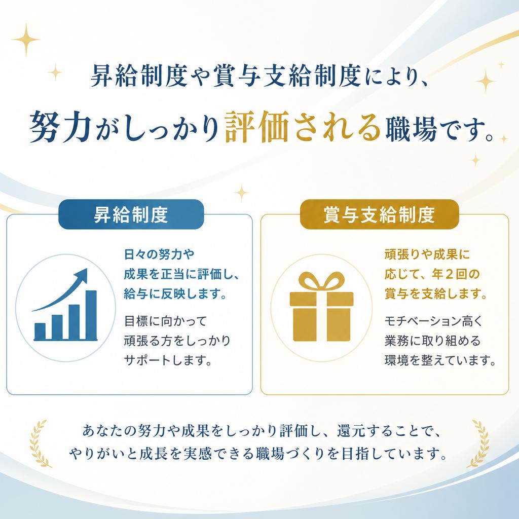 適正評価でモチベーションアップ