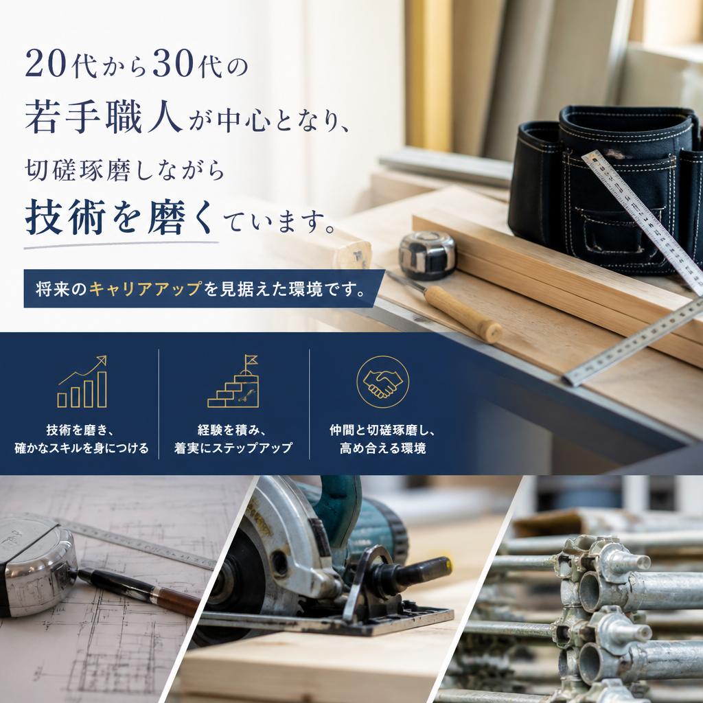 若手職人の活躍