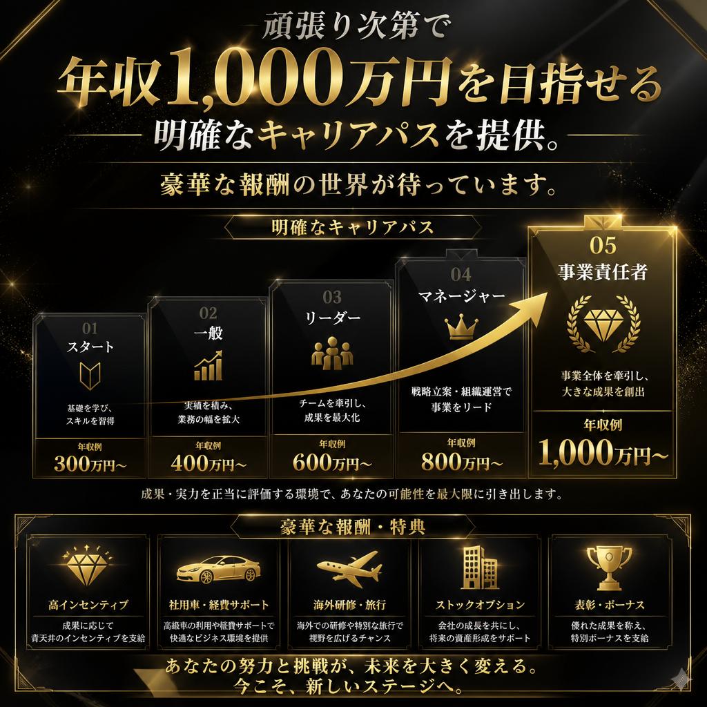 高収入を目指せるチャンス