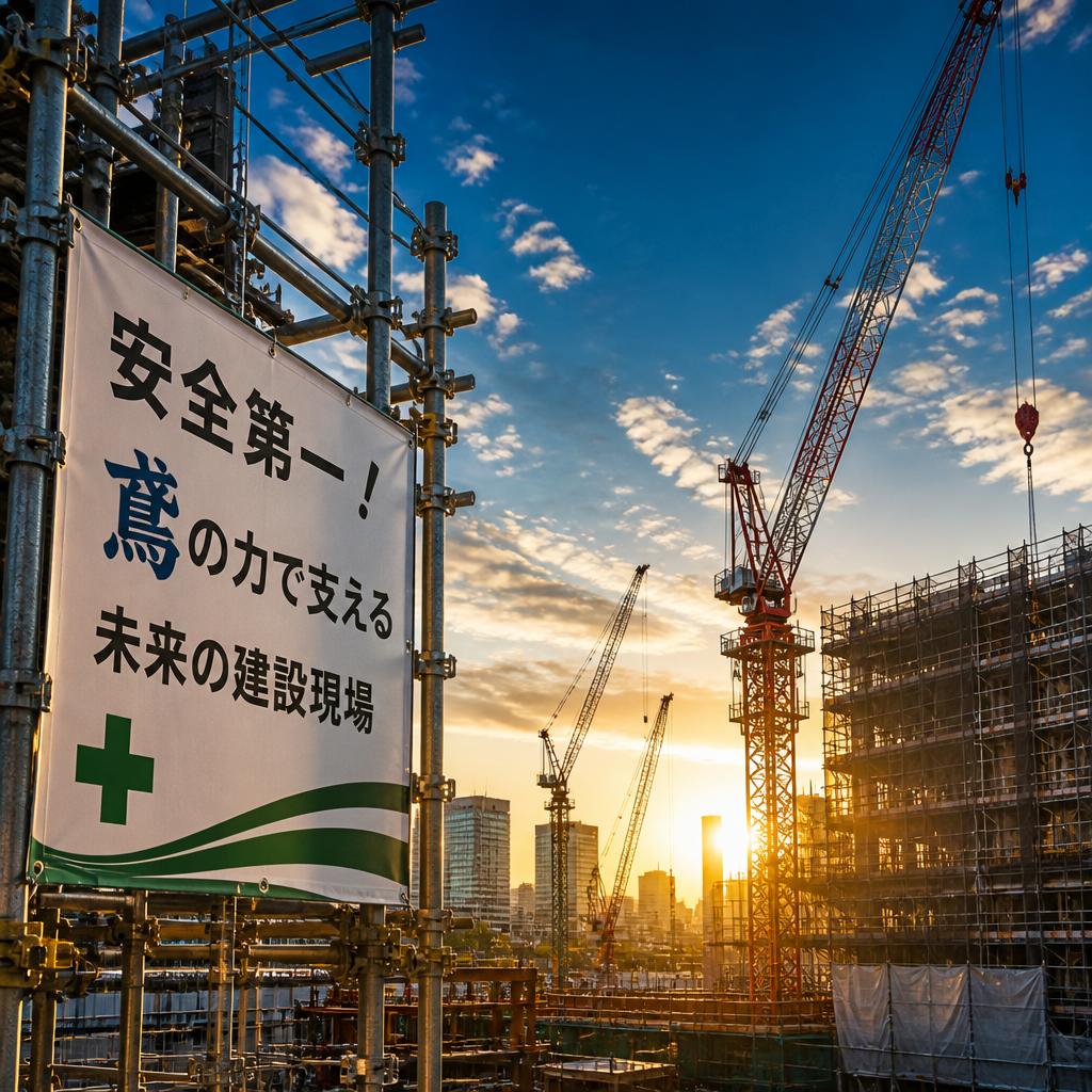 安全第一！鳶の力で支える未来の建設現場