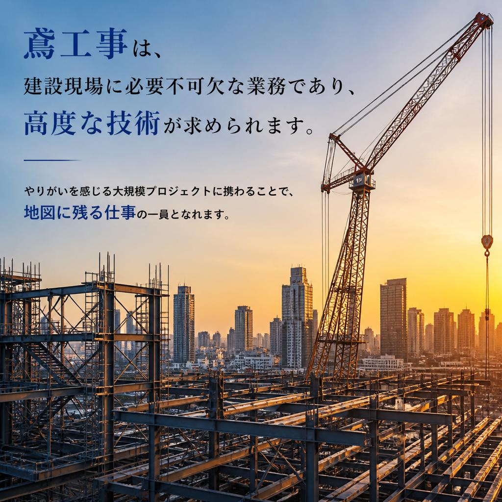 鳶工事の魅力とは？