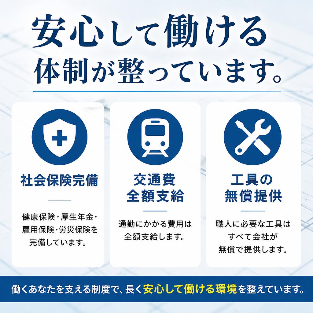 福利厚生も充実