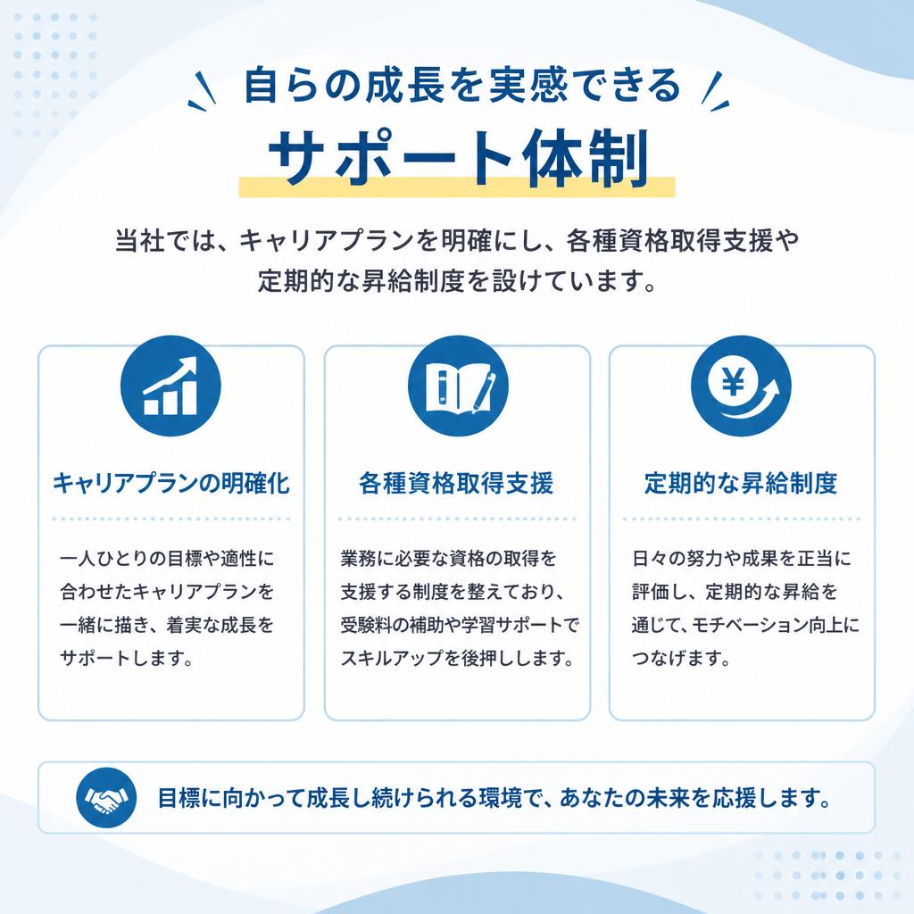 5. キャリアアップ支援