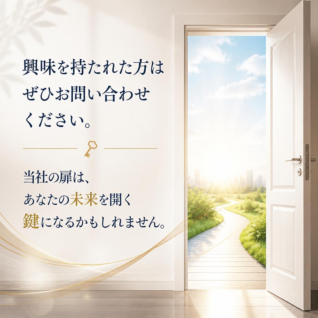7. お問い合わせで未来を共に創る