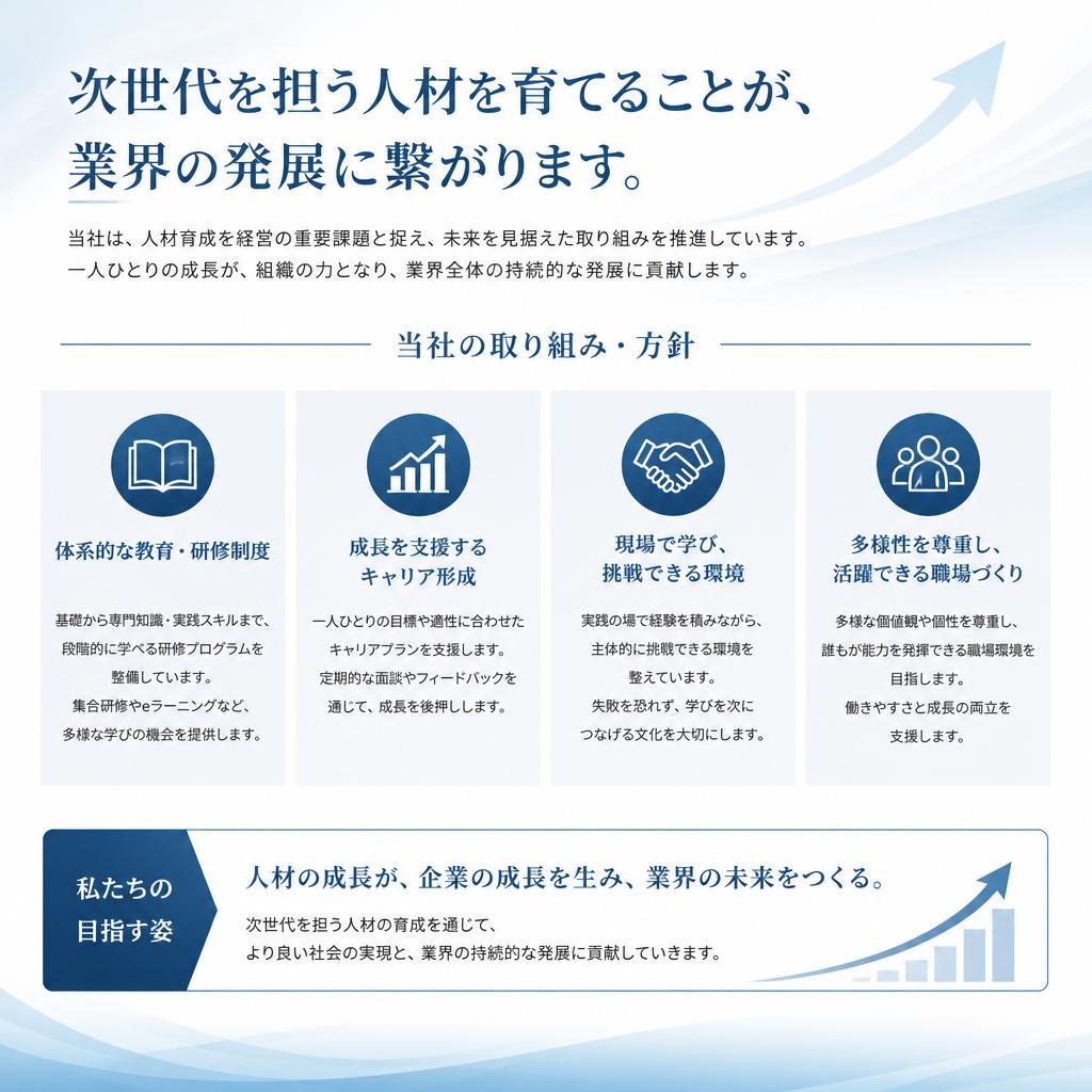 2. 人材育成の重要性