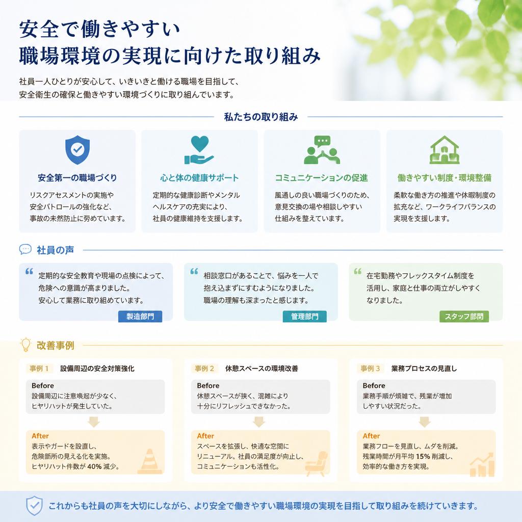 5. 労働環境の向上